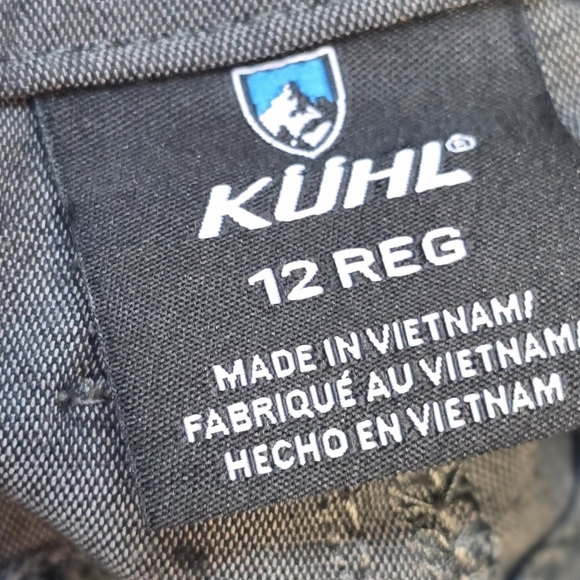 Khul grey athletic lightweight pants. Size 12 - Picture 9 of 11